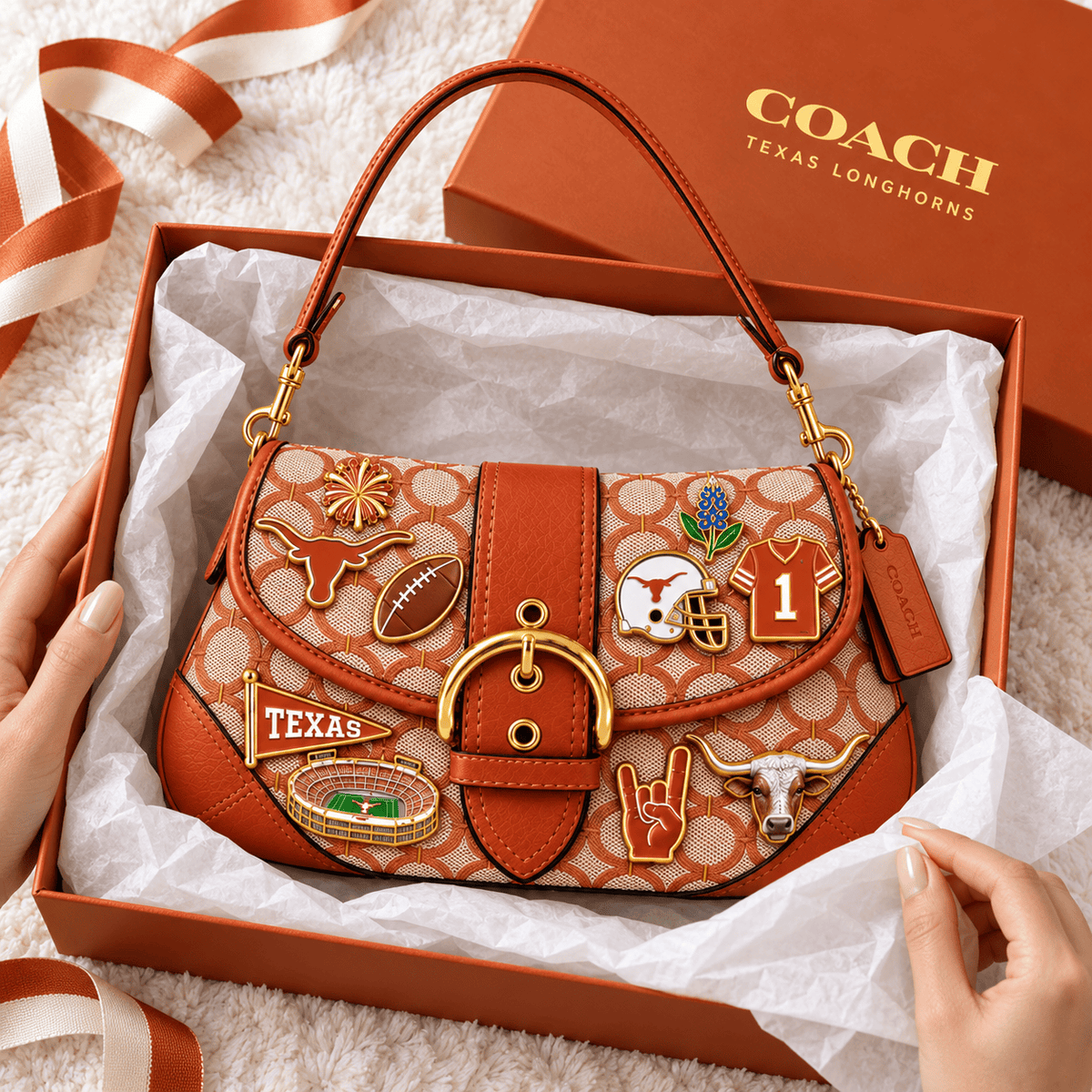 Premium TLS Soho Bag With Charm NPL