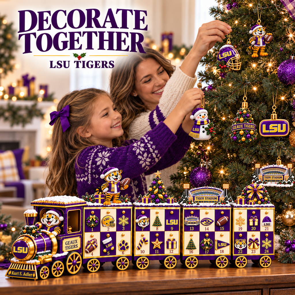 LSU Premium Christmas Advent Calendar TMH