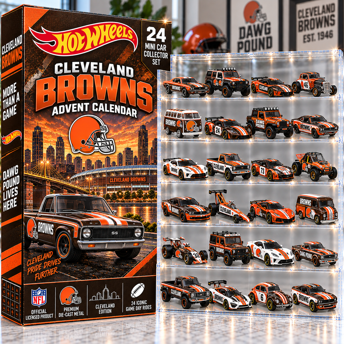 CLVB Premium Mini Car Advent Calendar NTNA