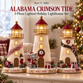ACT Premium Holiday Lighthouse Trio TMH