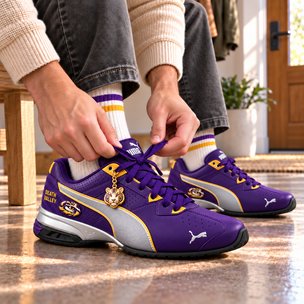 LSUT Premium Low-Top Sneakers with Charm NHVH