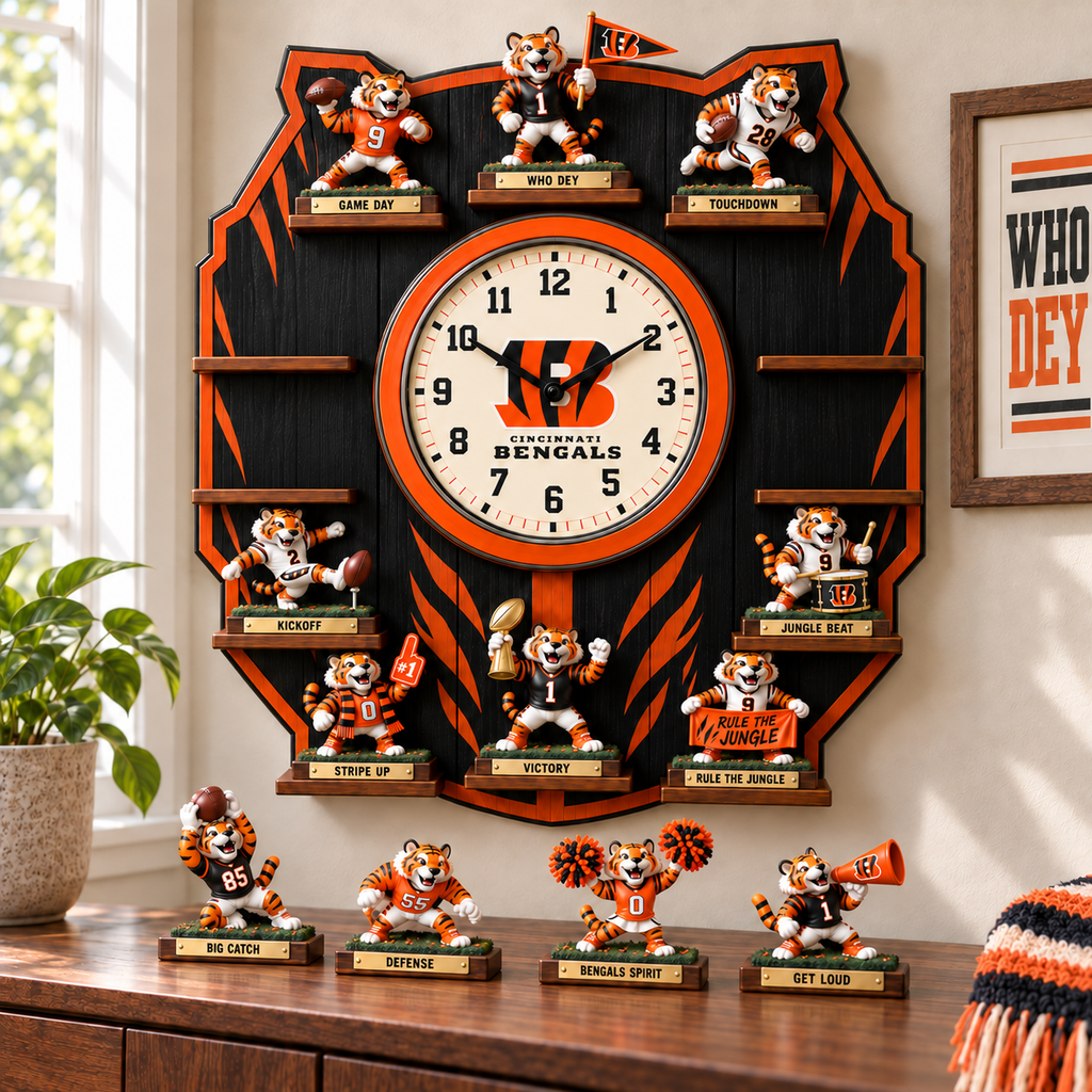 CCBG Premium Mascot Sculpture Clock Collection PTKL