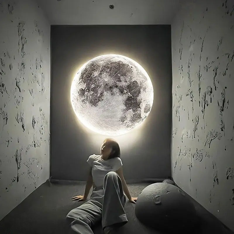 New 2026 Bedroom LED Moon Wall Light Zhongshan Home Decoration Planet Creative Premium Earth Ceiling Living Room Light
