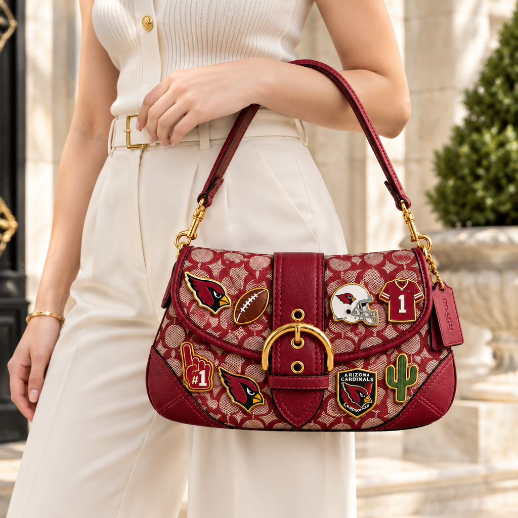 Arizona Cardinals Soho Bag With Charm