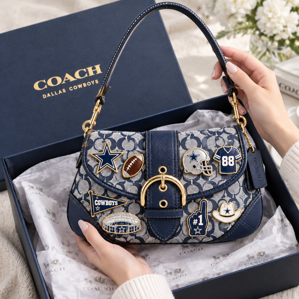 Dallas Cowboys Soho Bag With Charm