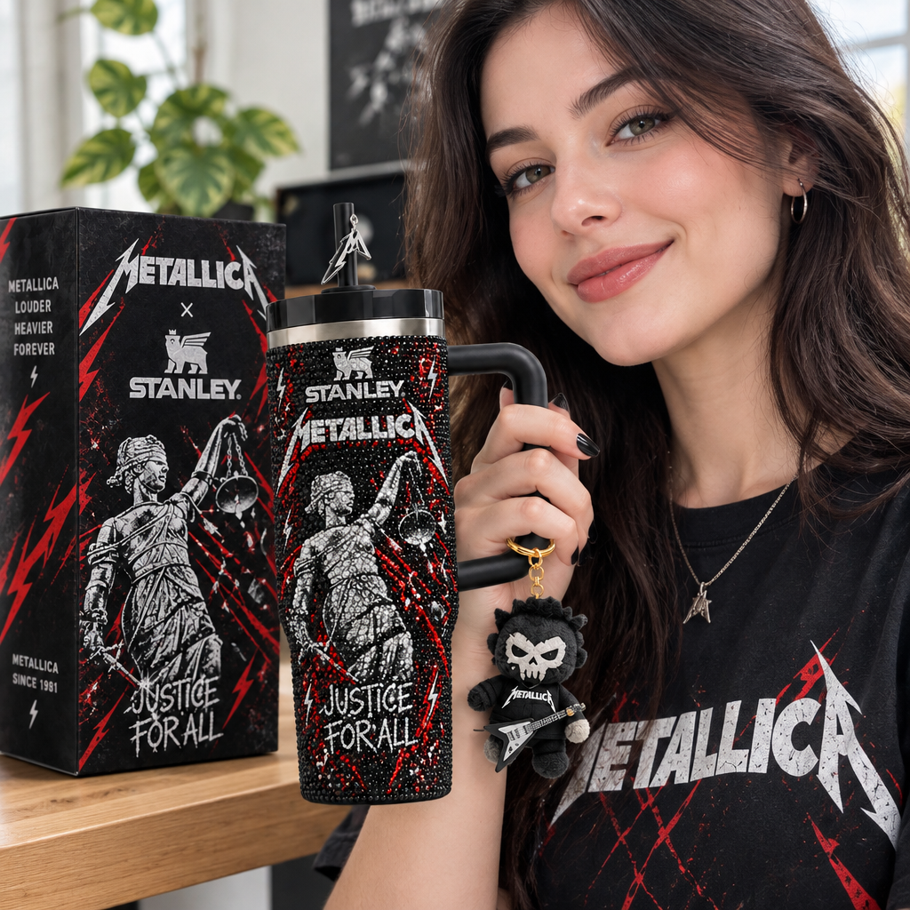Metallica 40oz Tumbler With Handle TTNL