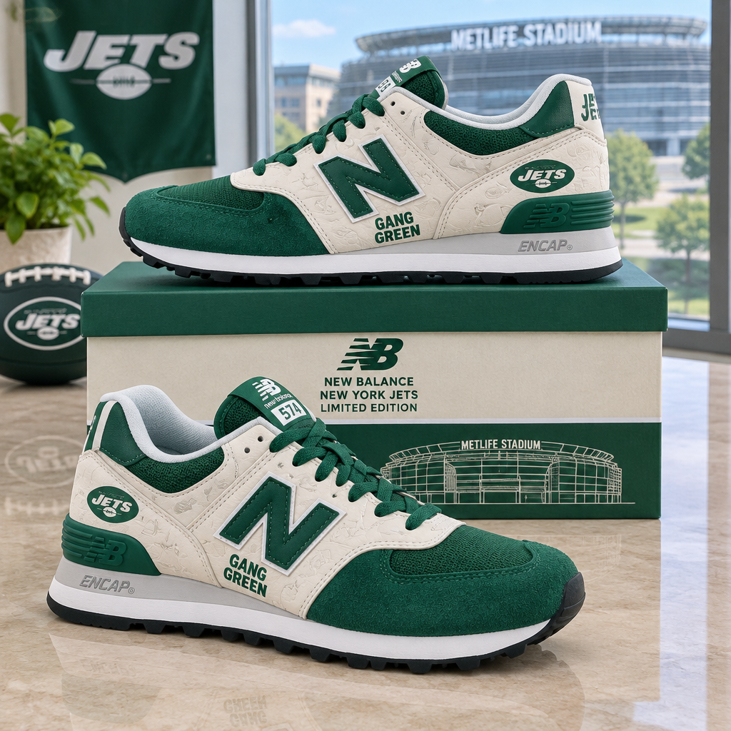 New York Jets NB 574 SNEAKER